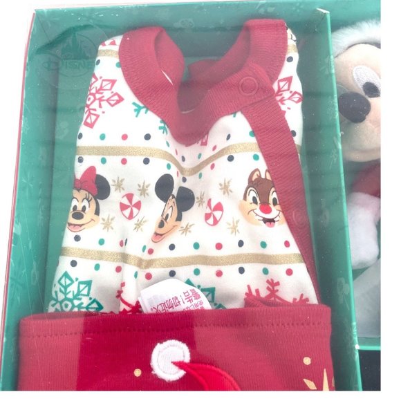 Disney Store Mickey Mouse and Friends Baby Holiday Gift Set 0-3M - Picture 6 of 9